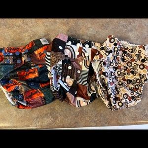 NWOT Brand New Texas Tushies XL Cloth diaper bundle #3 (NOTE SIZE)